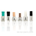 Leere Herzform Nagellackflasche mit Pinsel